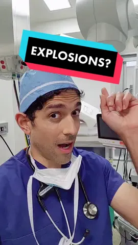 Replying to @witchspromise Why explosion INSIDE your body? 👇 #anesthesia #surgery #fire #operatingroom 