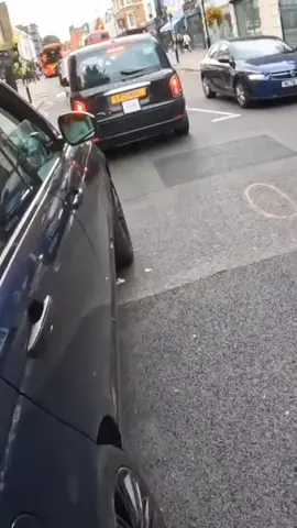 Driver definitely thought he was getting run up on 😭😭