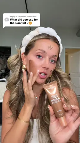 Replying to @TaylorAnn Truly the prettiest and glowiest base for the face @loréal paris usa Lumi Glotion ✨☀️#LOrealParisPartner #LOrealParisCosmetics #LumiGlotion #GoldenHourGlotion #makeuphacks 