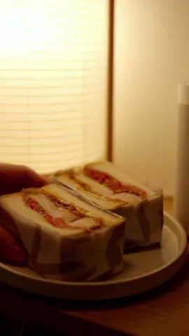— real simple, just pop by and say hello to the Whisky BBQ Katsu Sando, exclusive to our cozy outlet at Everton Park #asmr #asmrfood 🍞