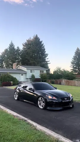 went a diff route😅 #fyp #genny #genesiscoupe #bk1 #clean #clears #slammed 