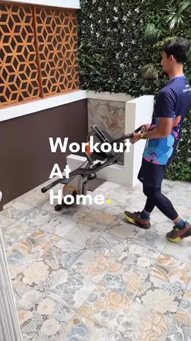workout at home with bodimax x-bike #bodimax #sepedastatis #alatworkoutdirumah #homegym 