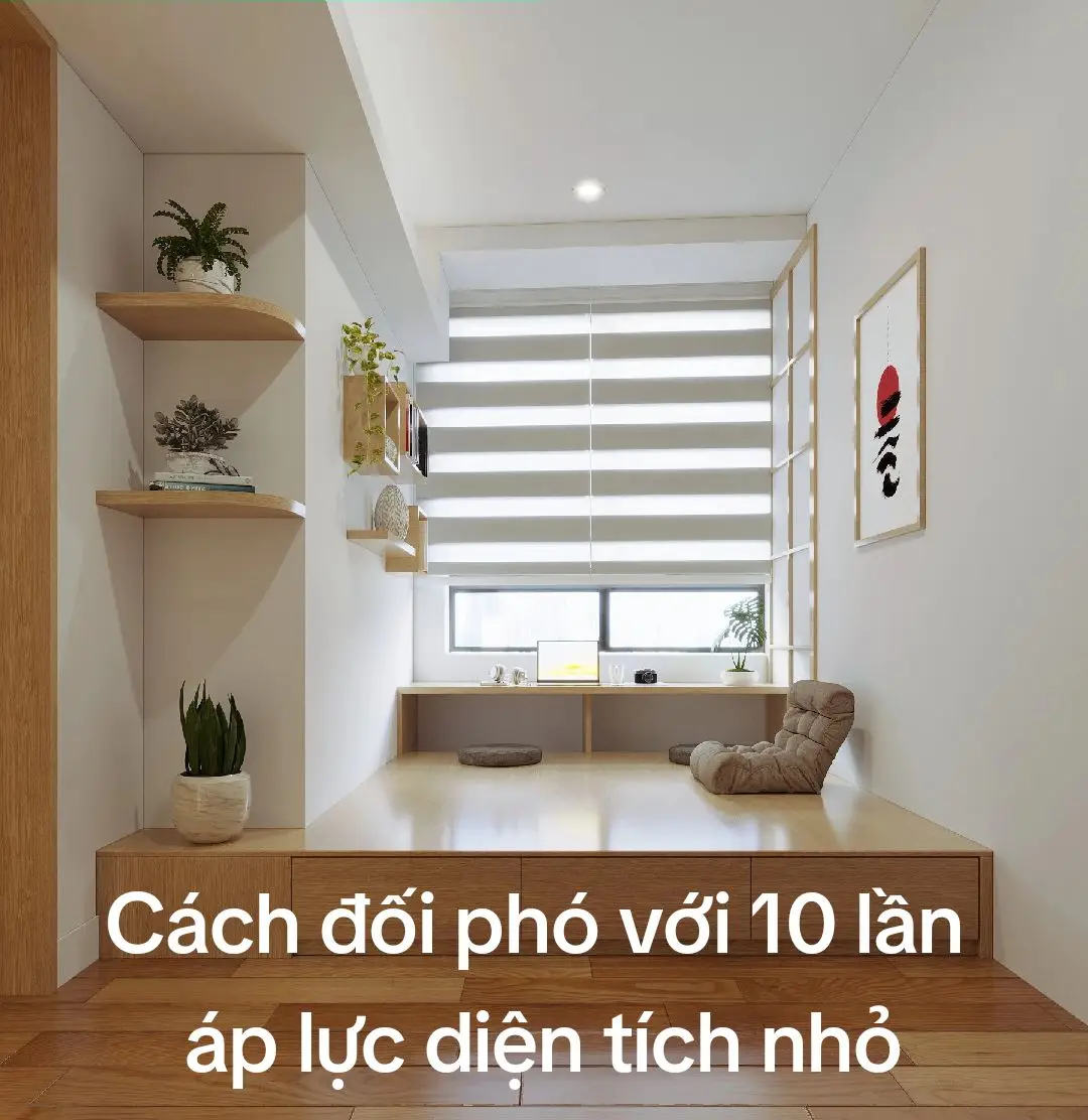 Giải pháp nội thất thông minh với 10 lần áp lực diện tích ‼️‼️⚠️