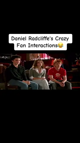 Daniel Radcliffe's Crazy Harry Potter Fan Interactions😂 #fyp #fypシ #harrypottertiktok #harrypotter #foryoupage #4you #danielradcliffe #hermione #hermionegranger #emmawatson #rupertgrint #ronweasley #4youpage 