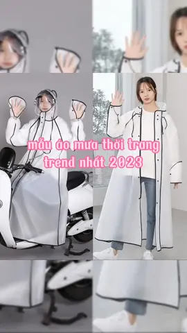 Đi mưa cũng phải đẹp nha Thúy 😁 #aomua #áomua #áomưa #aomuathoitrang #dogiadungthongminh 