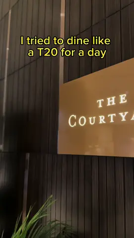 the food was worth the money 😋 #thecourtyard #pavilion #vertigo 