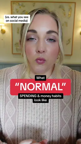 I get to see the in’s and out’s of a lot of peoples finances, and this is what “normal” really looks like from a financial perspective. ✨ #spendingmoney #finances #moneytok #spendinghabits #moneycoachforwomen #moneytips #spendingmoney #socialmediaisfake #moneymindsetshift #spendingproblems #spendingtips 
