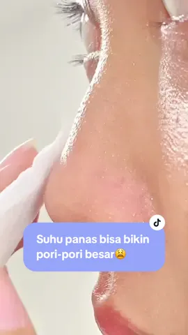 Baru tau kan ternyata suhu panas bisa jadi penyebab komedoan? #wardahacnedermporeblackhedbalm  #komedohilang 