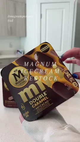 the @Magnum Ice Cream (US) Cookie Duet Bars are sooo delicious✨🤌🏻 #magnumpartner 