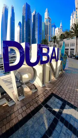Morning Dubai Marina With Enjoy the Beautiful View 😘🇦🇪📍#dubaimarina #dubaibeauty #mydubai #dubailife #explore #tiktokuae #tiktokarab #tiktokdubai #dubaiuaes #foryoupage #foryou #fyp 