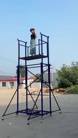 Electric scaffolding#machine #goodthings #fyp 
