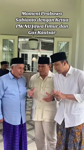 Kedekatan Presiden 2024 Prabowo Subianto dengan ulama Jawa Timur #prabowosubianto #allinprabowo #prabowodotco #prabowopresiden2024 