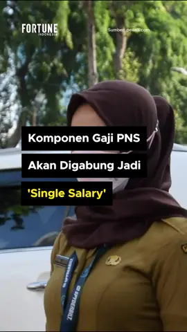 Kementerian PPN/Bappenas berencana mengubah skema gaji aparatur sipil negara (ASN) menjadi single salary. Lantas, komponen gaji apa saja yang akan digabung tersebut? #FORTUNEIndonesia  #IDNMedia  #DemocratizeInformation #news #gajipns #singlesalary #singesalarypns #pns