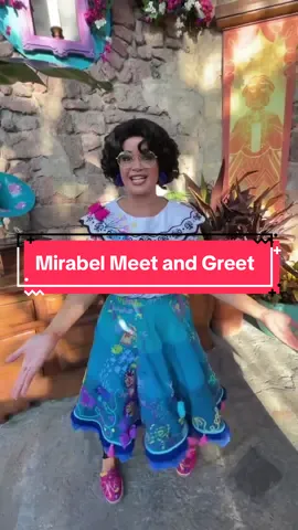 Welcome to the Family Madrigal! 🦋 Mirabel is now officially greeting guests into her casita starting today at Magic Kingdom! Go and say hi next time you are in Walt Disney World and show off your best dance moves! ✨ #magickingdom #mirabel #mirabelmadrigal #encanto #disneycharacter #disneycharacters