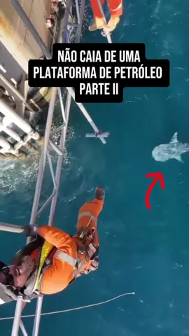NUNCA caia de uma plataforma de petróleo  #concursopetrobras  #offshorelifestyle 