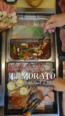 Found this One + 1 Hotpot + BBQ in QC, they offer one of my favorite hotpot soup, its flavorful and aromatic. The meat selections are all good, premium choices with good quality of meats. One + 1 Hotpot + BBQ 📍184 Tomas Morato Ave., Diliman, QC IG: @one1hotpot  #wheretoeatinqc #qceats #one1hotpot #qcresto  ________________________________________________ ☀️DM for Product Features and Collabs!☀️ #GarzAllenEats #Minivlog #tiktokph #FoodInfluencerPH #Influencerph #FoodAdmirersoftheWorld #Wheninmanila #UniversalFoodLovers #FoodiePH  #Whattoeatph #SuportLocalPH #pinoyfoodie 