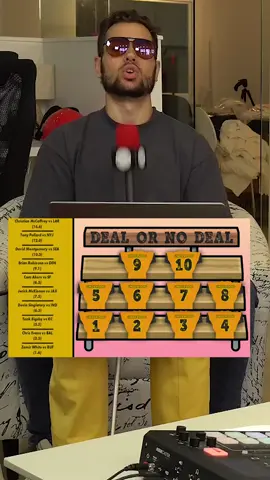 deal or no deal battle Nick's RBs #fantasyfootball #nfltrivia #trivia #dealornodeal