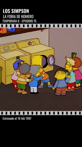Los Simpson · temporada 8 - episodio 15 · La fobia de Homero. · Intro · Bart  hace apuestas con la lavadora. · #lossimpson #lossimpsonlatinos #bartsimpson