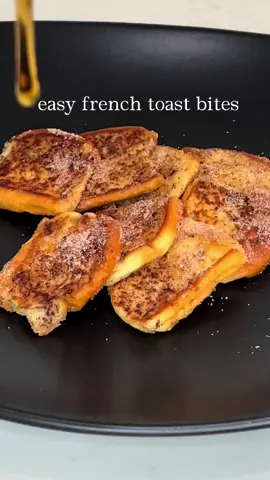 Easy french toast bites  #fypシ #EasyRecipe #FoodTok #momlife #kidsmeal #Recipe #tiktokfood #breakfast 