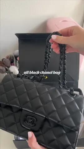 Black on black, the perfect chanel bag for this upcoming szn  🖤 #unboxing #fyp #thefence #chanelunboxing 