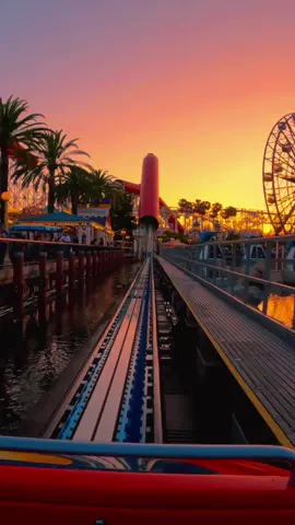 This>>> #sunset #rollercoaster #viral @Coaster Force 