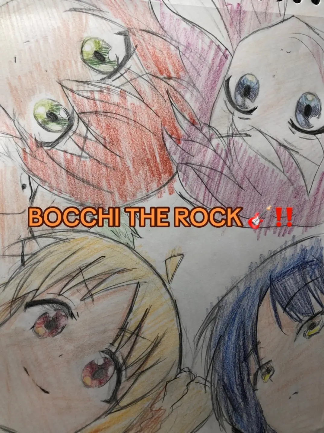 it's not very clean ik | #bocchitherock #animedrawing #bocchitherockmeme #bocchi #hitorigotoh #後藤ひとり 