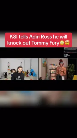 KSI nearly pressed Adin😳🤯 #adinross #adinrossclips #ksi #tommyfury #fyp #fypシ゚viral #fypage #fyppppppppppppppppppppppp #viral 