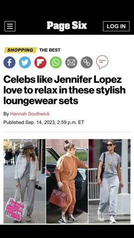 Lounge like a celebrity at the link in our bio. 🧖‍♀️🛌✨ #loungewear 
