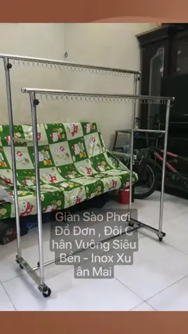 Giàn phơi quần áo inox tiện dụng#Master2023byTikTok #xuhuong2023tiktok 