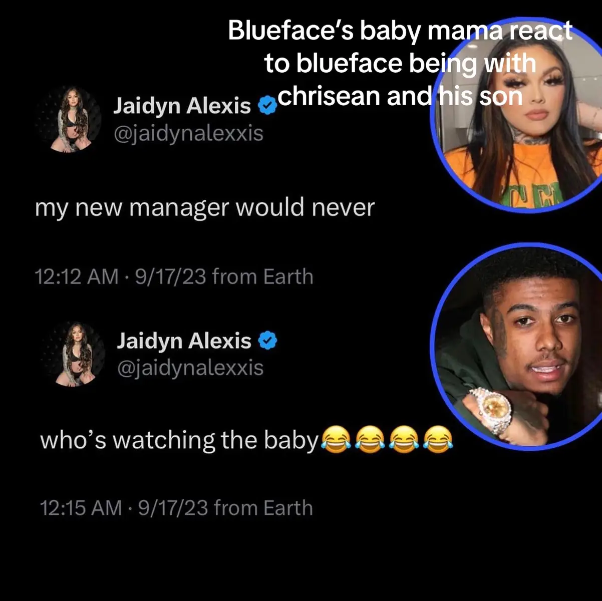 The teaaa #chriseanrockbabyy #chriseanandblueface #chriseanmalone #bluefacebaby #jaidynalexxis #crazyinlovebluechrisean #bluefaceandchrisean 