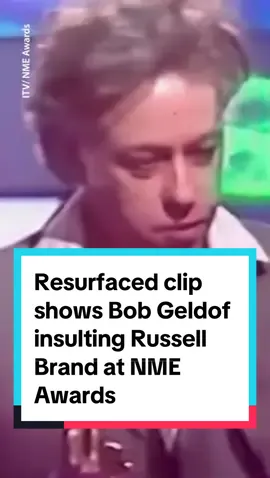 A clip has resurfaced from the 2006 NME Awards showing Bob Geldof insulting Russell Brand. The footage has come to light after Russell’s been accused of assaulting four women between 2006 and 2013. The comedian denies all allegations. #russellbrand #bobgeldof #dispatches #channel4 #comedian #news #nmeawards #celebnews 