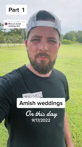 Amish weddings are quite different than the English world. We have no dancing. All we do is eat a lot of food and open gifts. #amish #wedding #weddings #dancing #food #gifts #fypシ #fypシ゚viral🖤tiktok☆♡🦋myvideo  