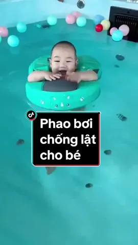 Phao bơi không bơm chống lật cho bé #baby #mambobaby #floating #babiesoftiktok #phaoboichobe #embe #embedangyeu 