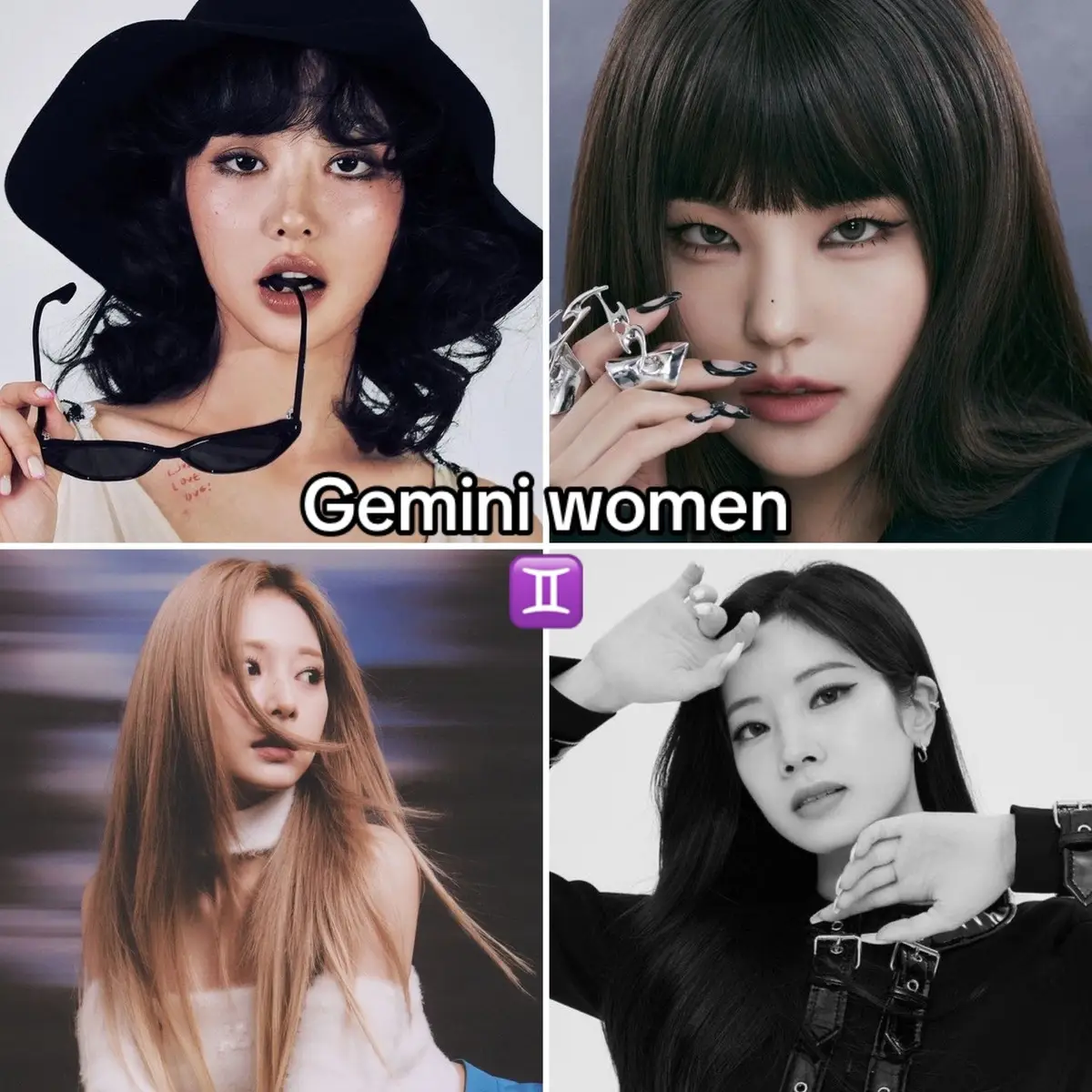 Kpop idol zodiacsign #aquarius #virgo #gemini #pisces #taurus #aries #foryou #zodiacsign #fypシ #zodiac #kpopidol #women #global #xyzbca #soloartist 