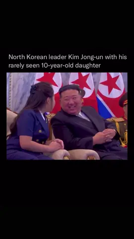 North Korea leader Kim Jong-un with hia 10 yeard old daughter  #kimjongun #northkorea #worldpolitics #worldleaders #kimjong #fy 