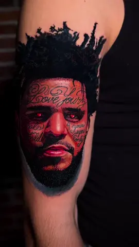 J.Cole realistic color portrait tattoo  tattoo artist Draworking  #tattooartist  #colortattoo  #portraittattoo  #jcole  #loveyours  #liveyourz #besttattoos  #tiktoktattoo  #tattoosoftiktok #tattootiktok #besttattoos  #tatuaje  #tatuador 