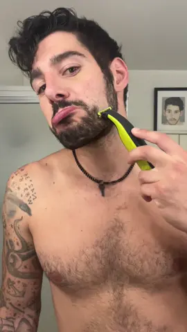 A man baby. #shaveitoff 