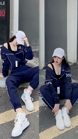 Bộ thể thao mùa thu đông#giaythethao #giaysieunhe #giày #giaycapdoi #bộthethaonu #bộgionu #áo @