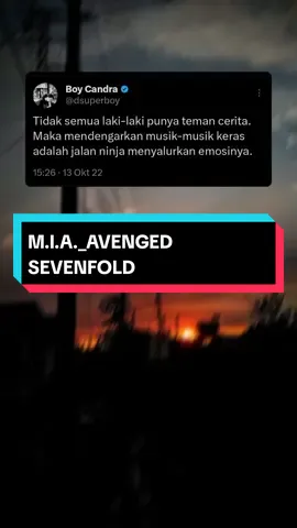 M.I.A.-Avenged Sevenfold  #capcuttemplate #avengedsevenfold #sadvibes🥀 #lirikestetik #storywa #fypシ @Rennur03 