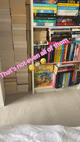 Still more hidden away 🧐🙈🤣 #BookTok #books #bookshelf #bookworm #bookish #reading 