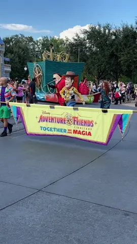 We are talking about him! Bruno joined the Adventure Friends Cavalcade #disney #adventurefriends #adventurefriendscavalcade #encanto #bruno #togetherwearemagia #miguel #coco #toystory #woody #jessie #elena #elenaofavalor #disneyworld #magickingdom #jose #panchito #disneytiktok 