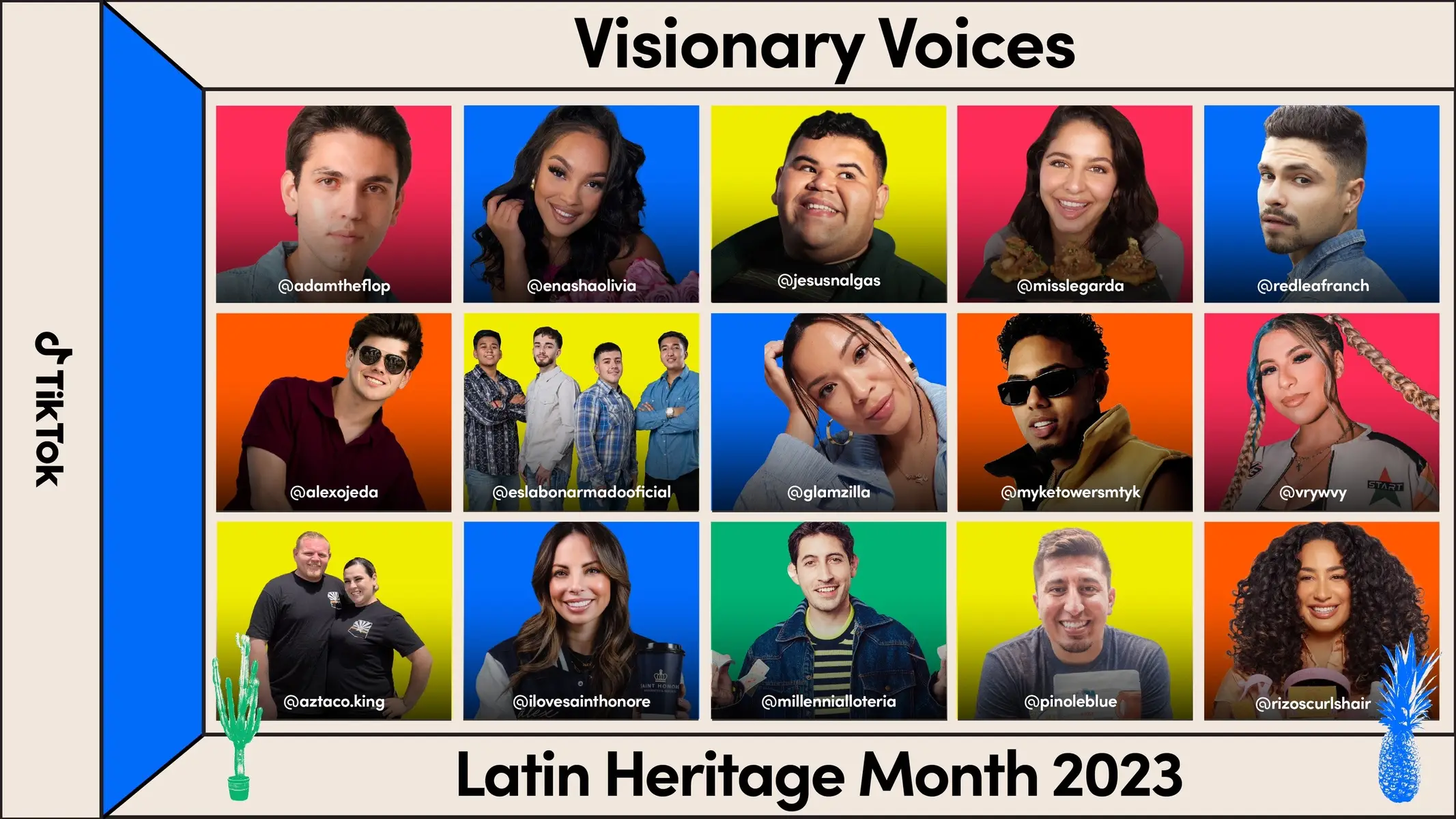 omg i made it on this years list of Latin Visionary Voices for the creator category (those impacting the community and culture on and off the app) - and they put me next to myke towers im screaming! thank you guys so much, this recognition means so much to me. It means that my content is being seen, being heard, and most importantly being understood. thank you to everyone who always shows up, comments, and has been following me from the start. You all mean the world to me! @TikTok @CasaTikTok #VisionaryVoices #casatok #latinheritagemonth 