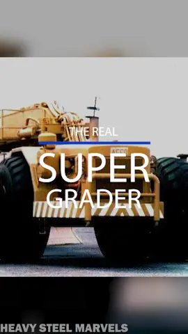 The Acco Super Grader (World's Largest Motor Grader Ever!) #acco #grader #graderoperator #caterpillar #caterpillarequipment #bigmachine #worldsbiggest
