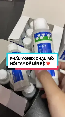 Phấn yonex ngăn chặn mồ hôi tay đã về hàng và sẵn sàng có trong giỏ hàng của bạn 🥰 #tennis #sport #tennisplayer #trendingvideo 