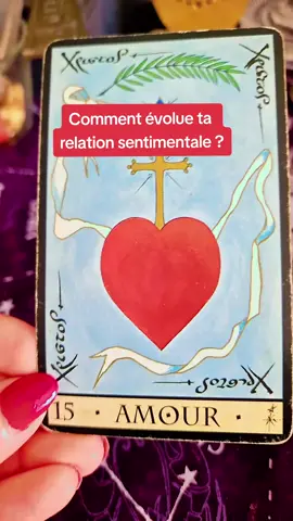 comment va évoluer ta relation sentimentale ?❤️❤️ #guidancedujour #tiragedujour #tiragesentimental #guidance #guidancesentimentale #cartomancienne #tarots 