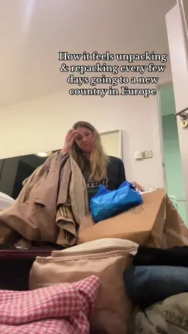 The chaos  #europeantravel #europe #travel #travellife #packing 