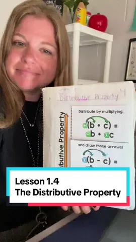 Let me teach you Algebra!  The distributive property! #math #algebra 