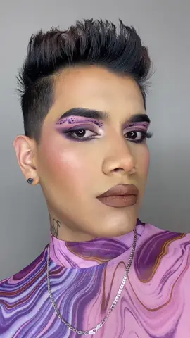 Este look realmente lo disfrute 💜 #chile #viral #fypシ #maquillaje #makeup 