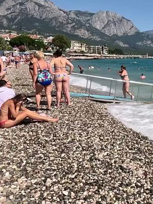 🇹🇷The Quiet Beauty of Kemer Beach 🌞🏖️