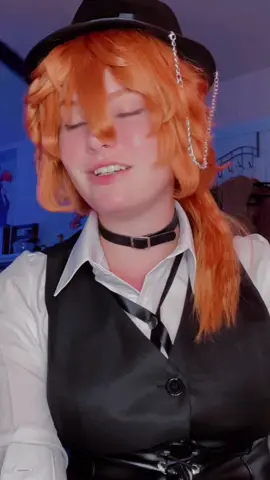 “Its mr. Fancy hat!” 😱 (this wig gave me actual stress so im happy how it turned out ^^) #Bungostraydogs #bungostraydogscosplay #portmafia #portmafiacopslay #chuyanakahara #chuyanakaharacosplay #chuya #chuyacosplay #chuyabsd #chuyabsdcosplay #portmafiachuya #portmafiachuyacosplay 